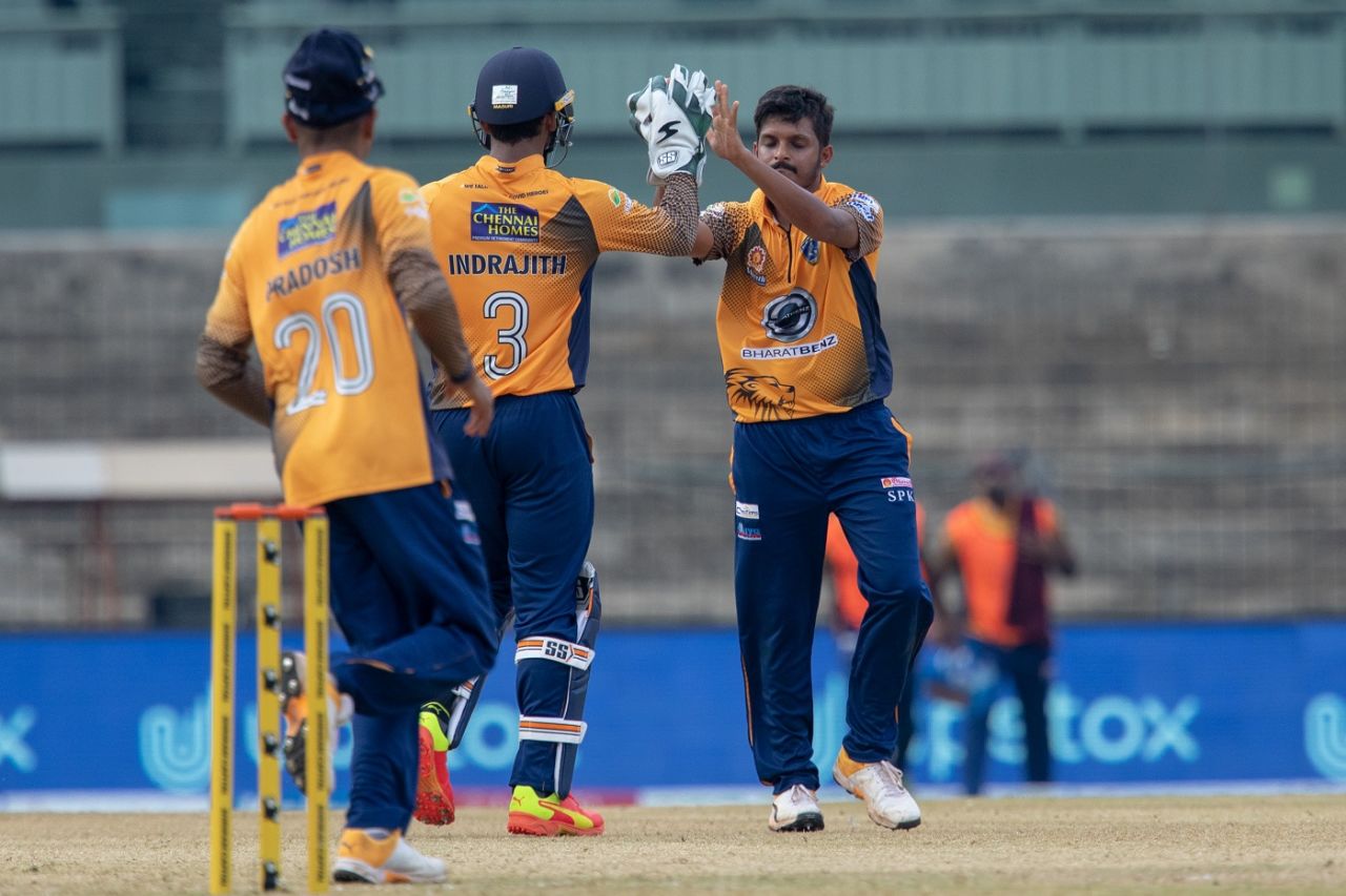 M Abhinav has bowled at the CSK nets, Chepauk Super Gillies vs Nellai Royal Kings, TNPL 2021, Chennai, July 24, 2021