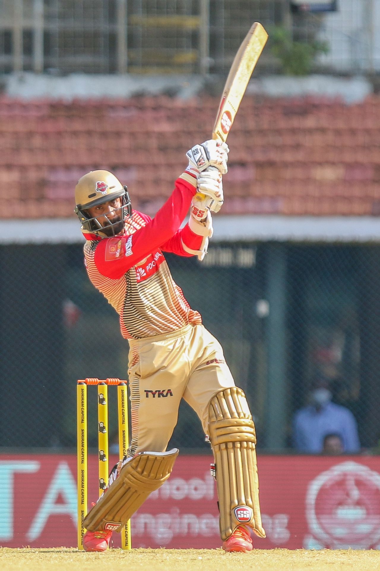 N Jagadeesan threated to score the first hundred of TNPL 2021, Chepauk Super Gillies vs Nellai Royal Kings, TNPL 2021, Chennai, July 24, 2021