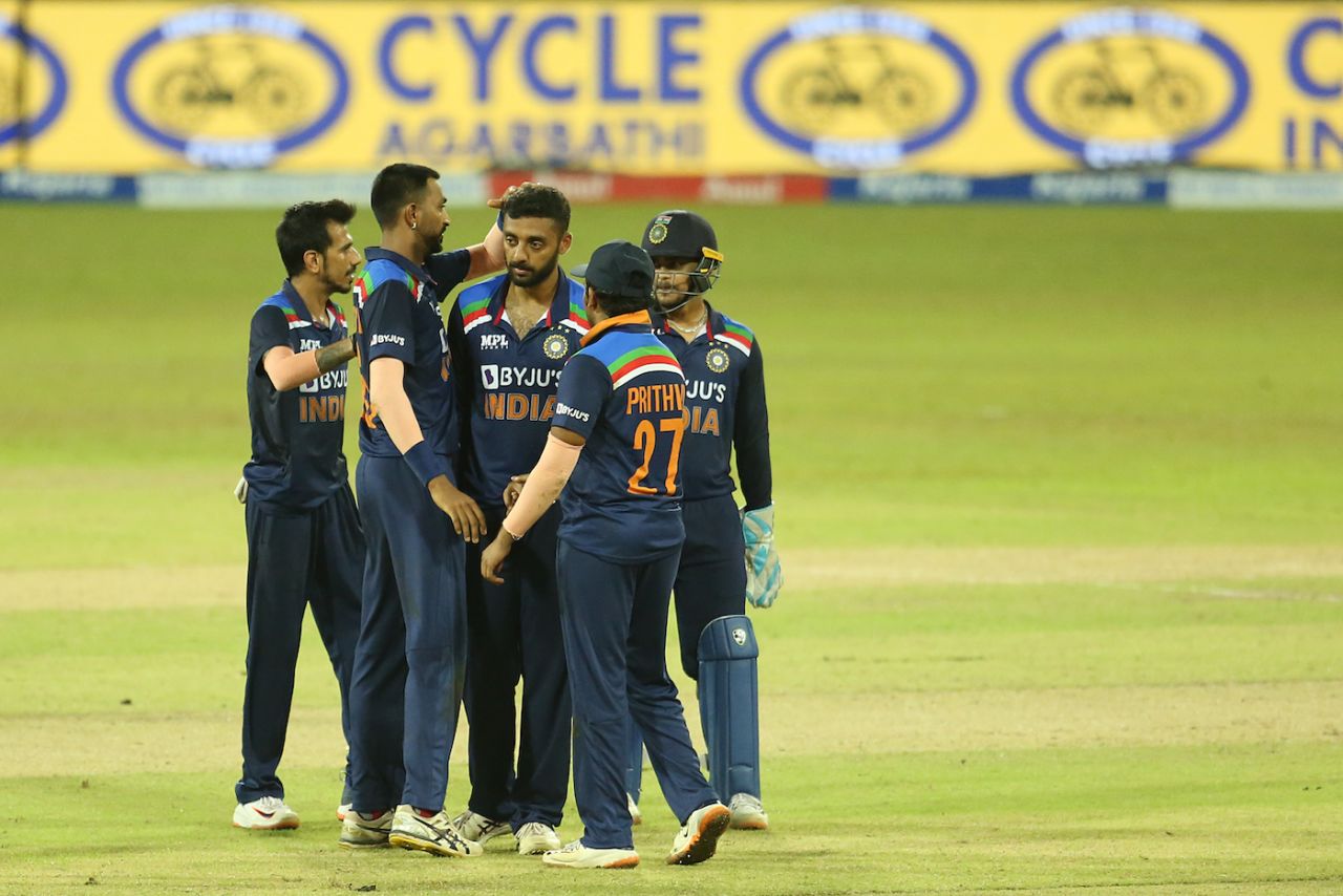 Varun Chakravarthy had an impressive outing on debut, Sri Lanka vs India, 1st T20I, Colombo, July 25, 2021
