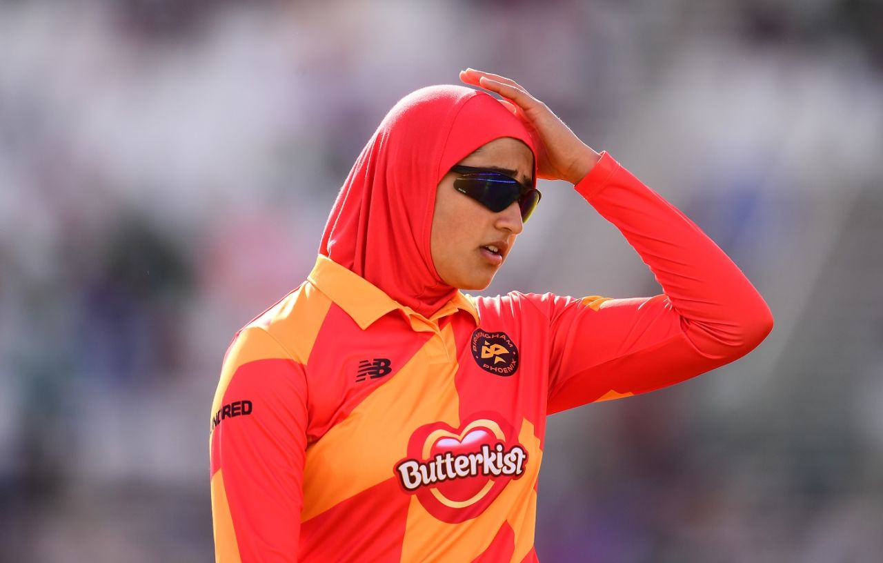 Abtaha Maqsood had a good day with the ball, Birmingham Phoenix Women vs Southern Brave Women, The Hundred Women's competition, Southampton, July 30, 2021