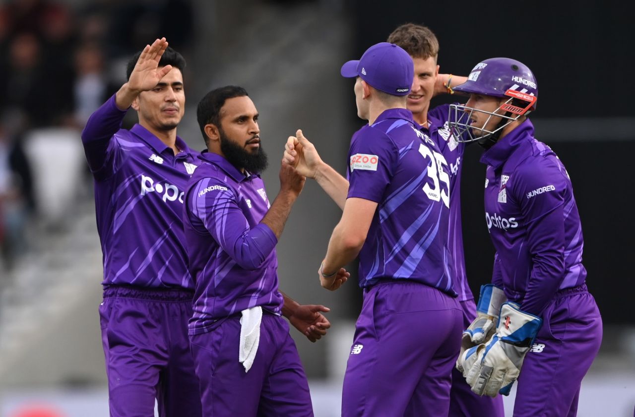 Adil Rashid ripped out three wickets, Northern Superchargers vs Oval Invincibles, Men's Hundred 2021, Headingley, July 21, 2021