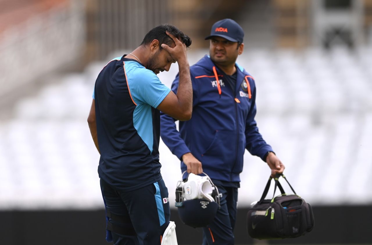Mayank Agarwal suffered a blow to his head at the nets, August 2, 2021