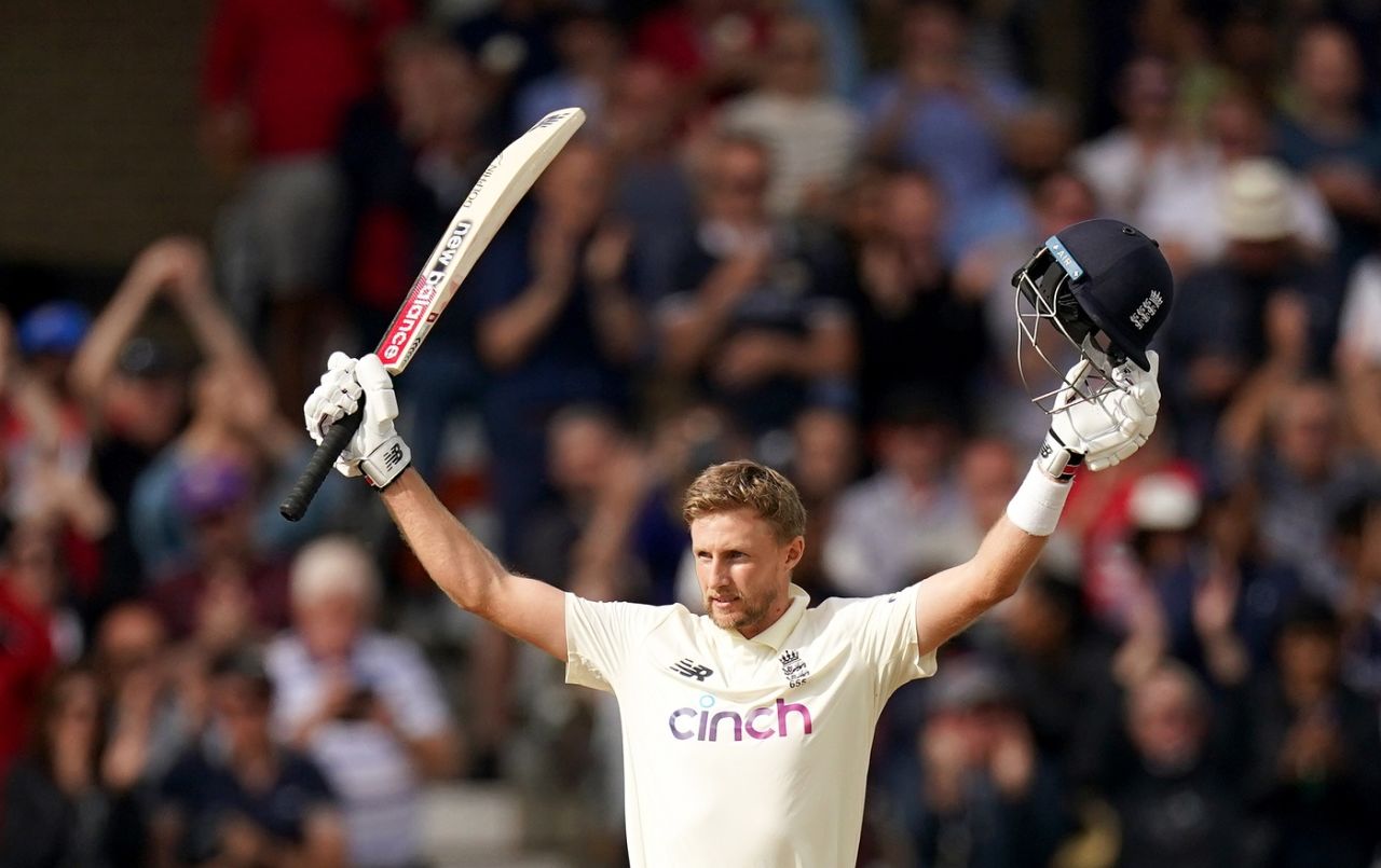 Joe Root brought up his 21st Test century, England vs India, 1st Test, Nottingham, 4th day, August 7, 2021