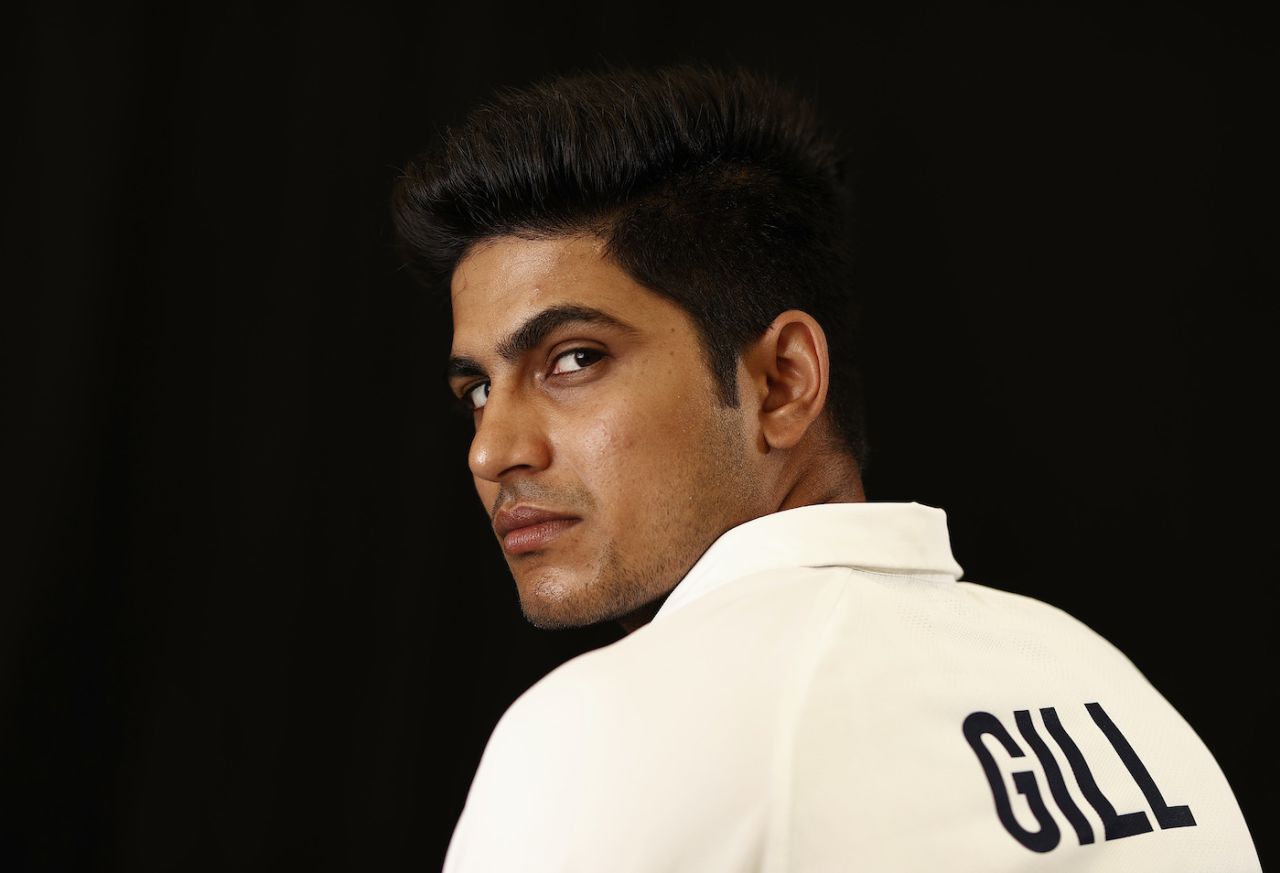 Shubman Gill poses during the portrait session ahead of the World Test Championship final, Ageas Bowl, Southampton, June 15, 2021