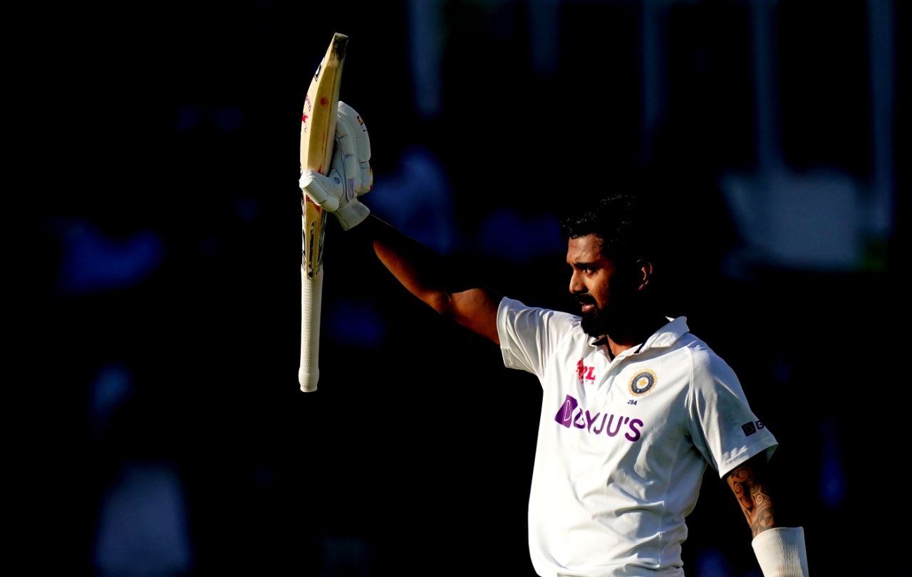 The sun sets on a fine day's work from KL Rahul, England vs India, 2nd Test, Lord's, 1st day, August 12, 2021