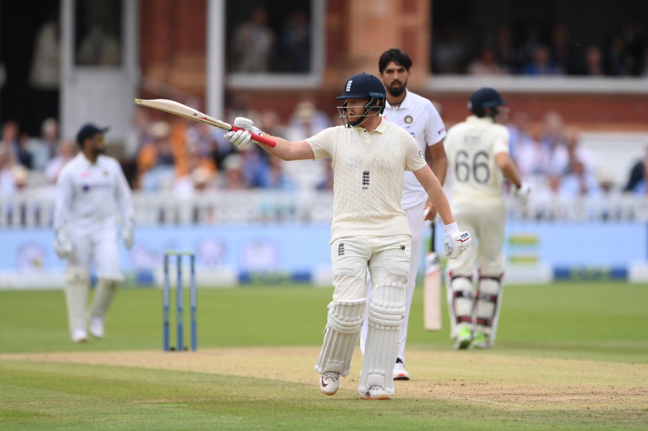 Jonny Bairstow got to his own half-century, England vs India, 2nd Test, Lord's, London, 3rd day, August 14, 2021