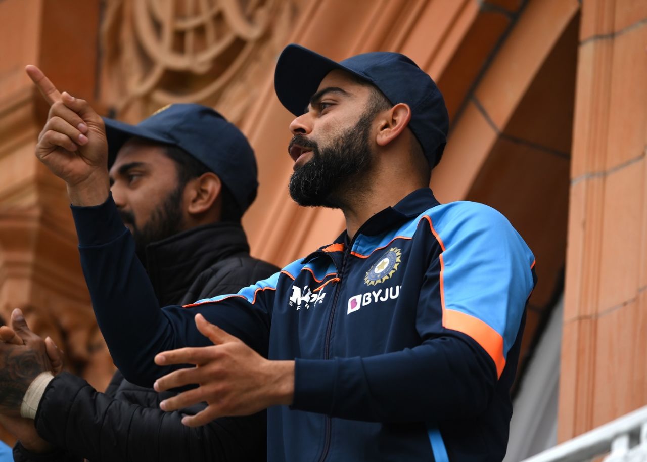 Virat Kohli and KL Rahul were pleased with Mohammed Shami's lower-order contribution, England vs India, 2nd Test, Lord's, London, 5th day, August 16, 2021

