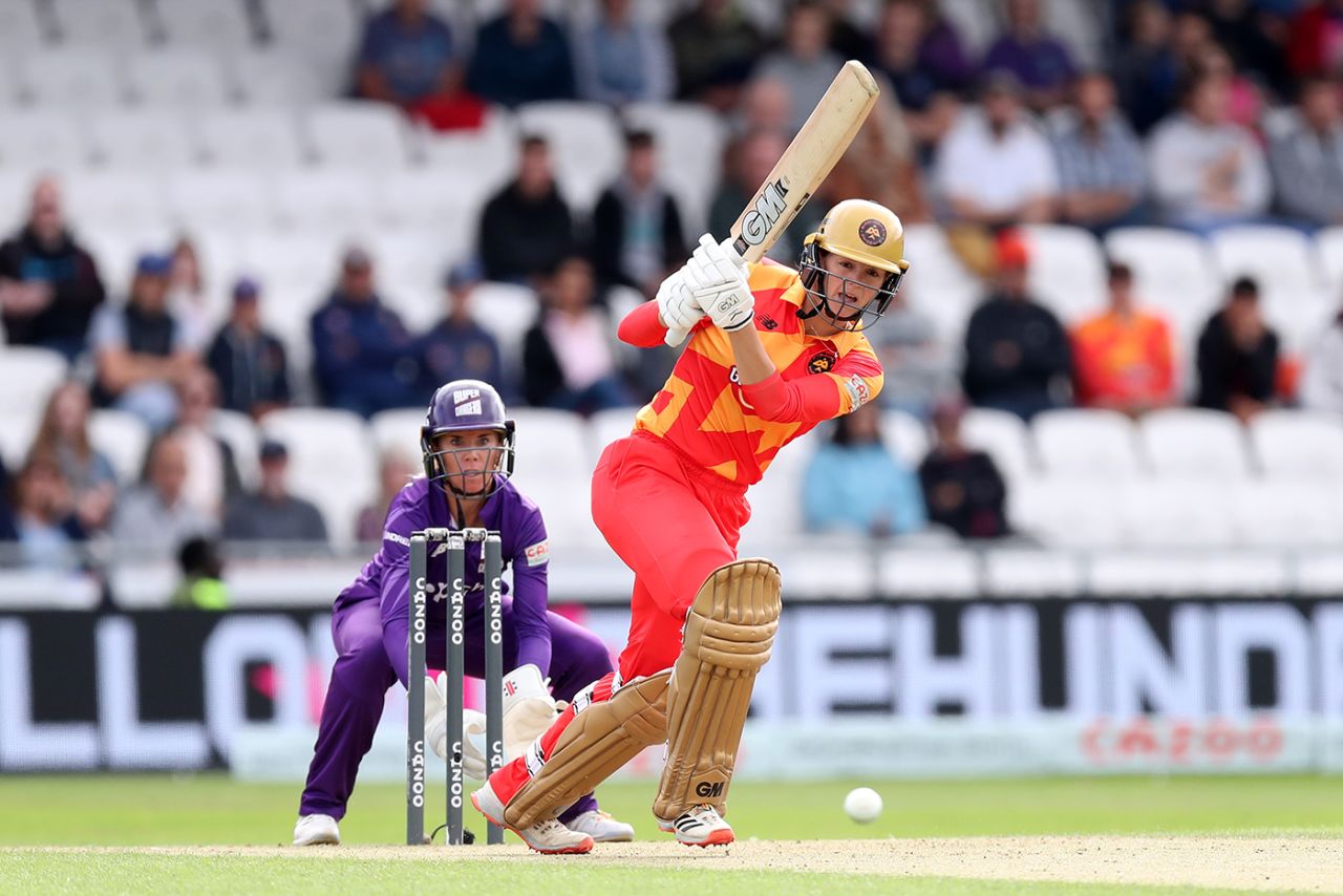 Eve Jones anchored the innings, Northern Superchargers vs Birmingham Phoenix, Women's Hundred, Headingley, August 17, 2021