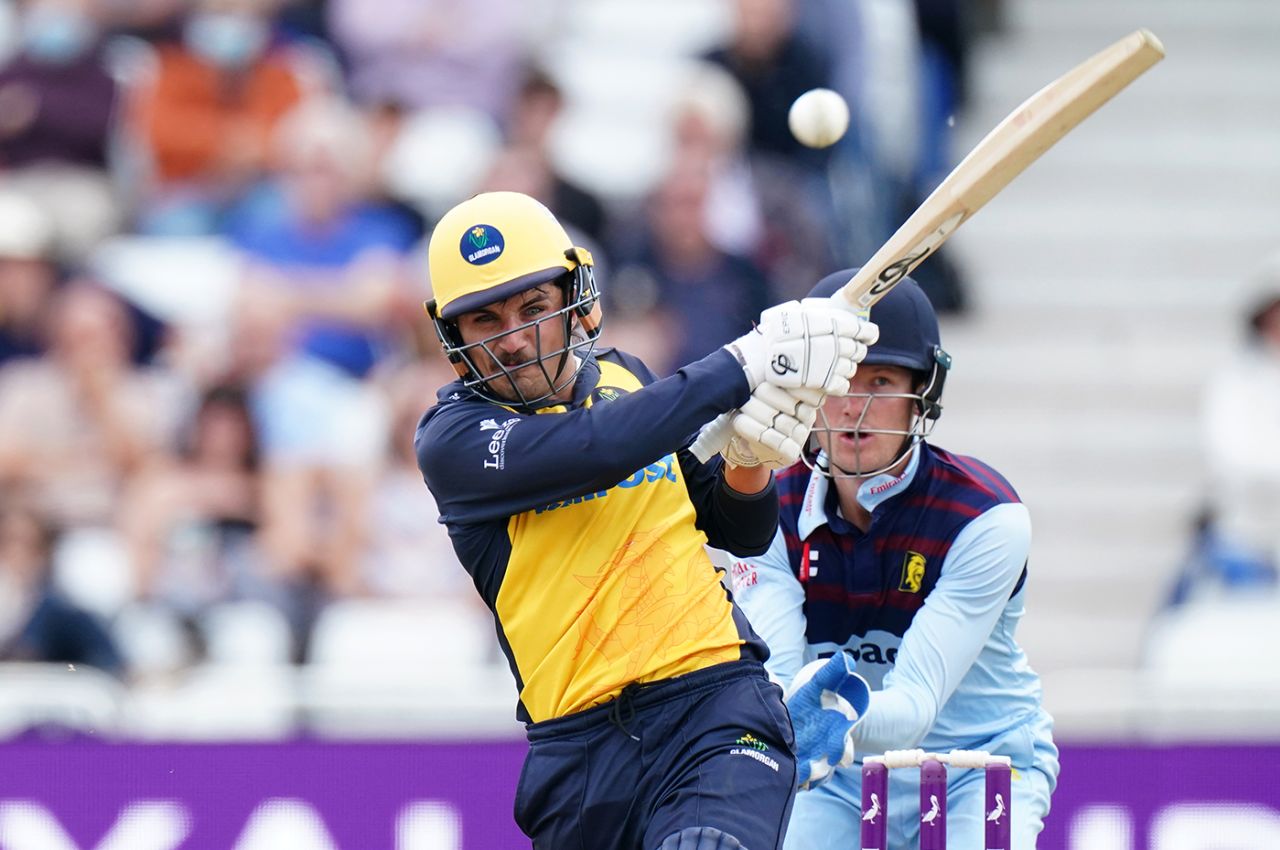 Kiran Carlson led the way with 82, Glamorgan vs Durham, Royal London Cup final, Trent Bridge, August 19, 2021