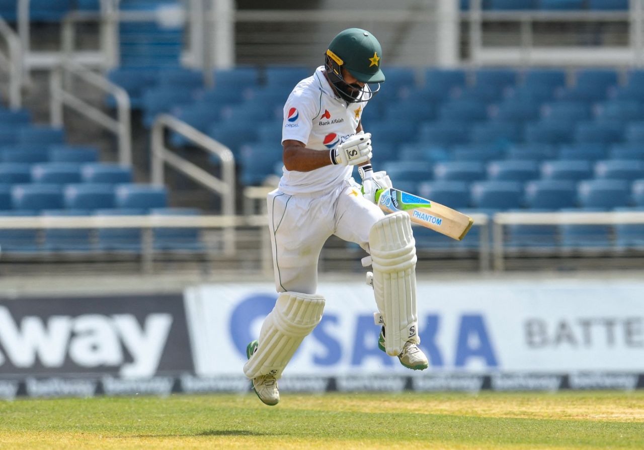 Returning after having retired hurt, Fawad Alam brought up a fantastic century, West Indies vs Pakistan, 2nd Test, Jamaica, 3rd day, August 22, 2021