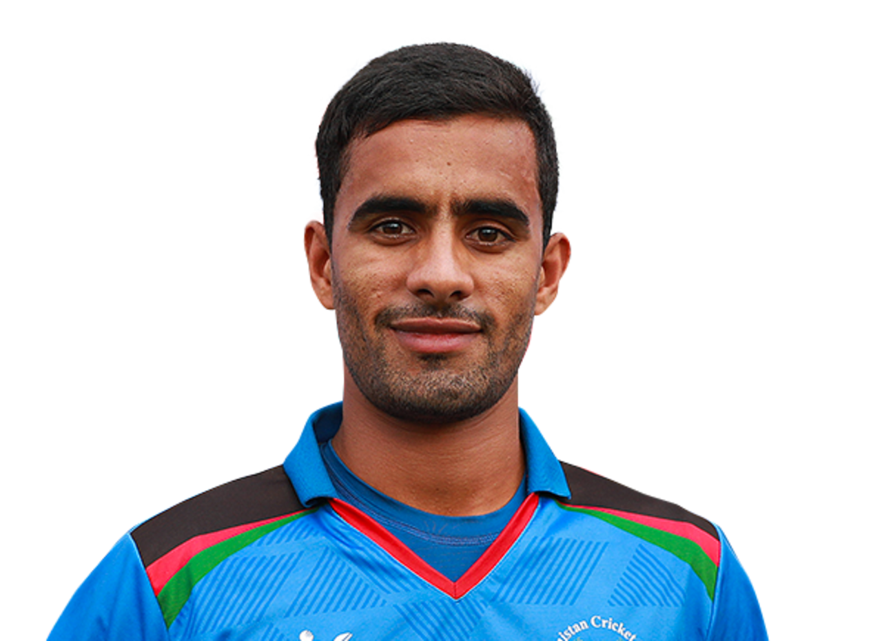 Shafiqullah Ghafari player page headshot cutout, 2021