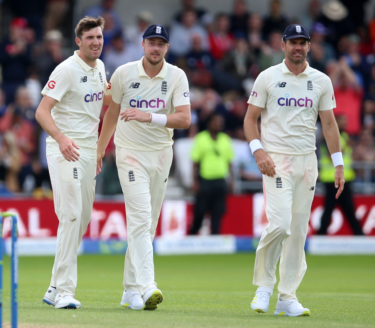 Craig Overton, Ollie Robinson and James Anderson shared eight wickets between them, England vs India, 3rd Test, Leeds, 1st day, August 25, 2021