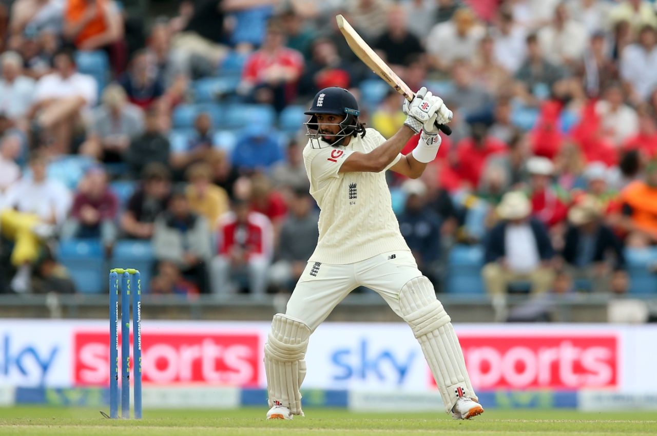Haseeb Hameed rocks back and cuts, England vs India, 3rd Test, Headingley, 1st day, August 25, 2021