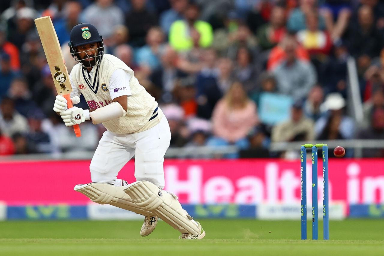 Cheteshwar Pujara flicks one off this pads, England vs India, 3rd Test, Leeds, 3rd day, August 27, 2021