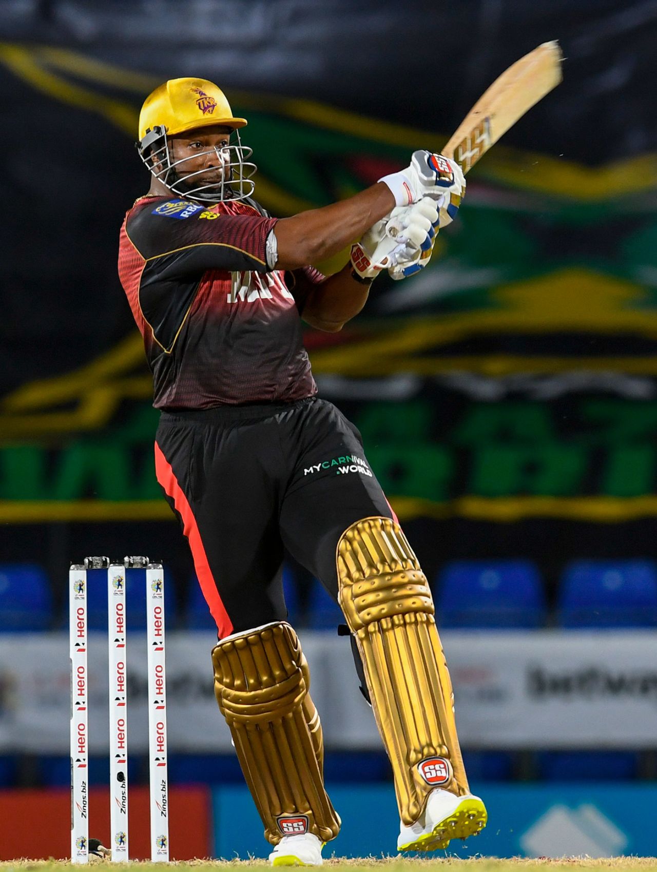 Kieron Pollard took charge of the chase, Barbados Royals vs Trinbago Knight Riders, CPL, Basseterre, August 27, 2021