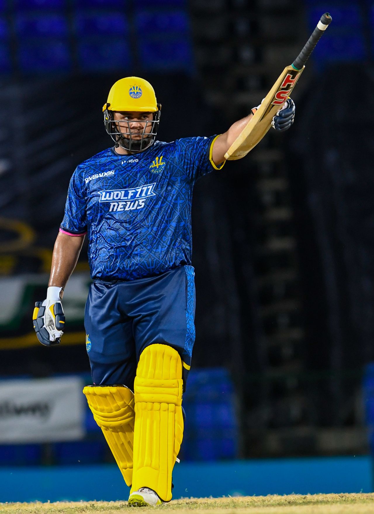 Azam Khan top scored for Royals with 50 off 30 balls, Barbados Royals vs Jamaica Tallawahs, CPL 2021, Basseterre, August 31, 2021