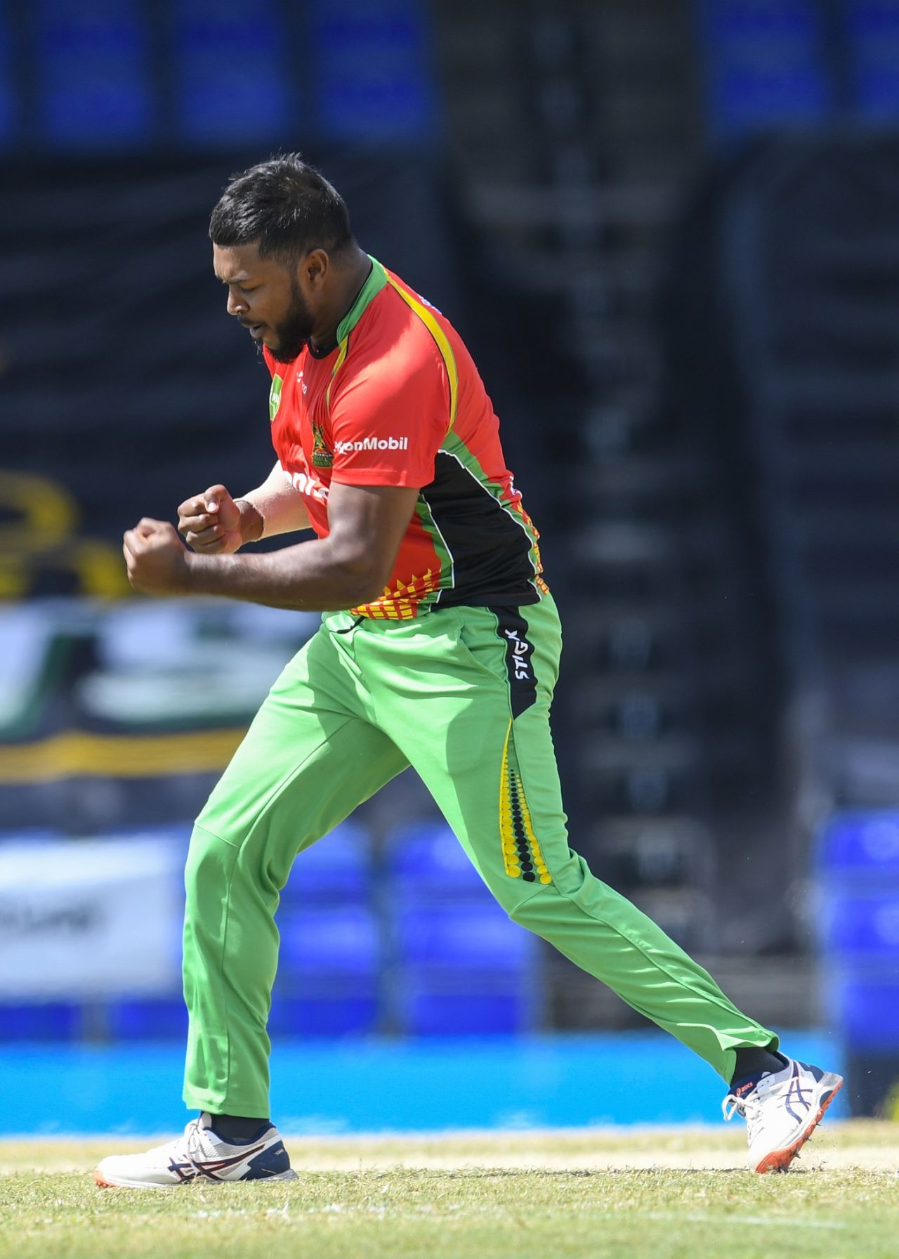 Chandrapaul Hemraj got the early wicket, Guyana Amazon Warriors vs Trinbago Knight Riders, CPL 2021, Basseterre, Sept 1, 2021