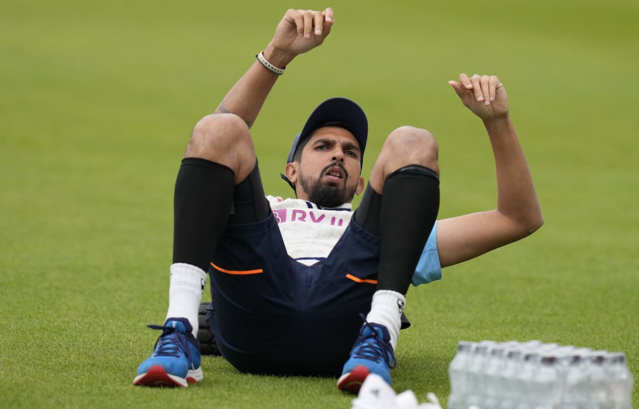 Ishant Sharma warms up, The Oval, London, September 1, 2021