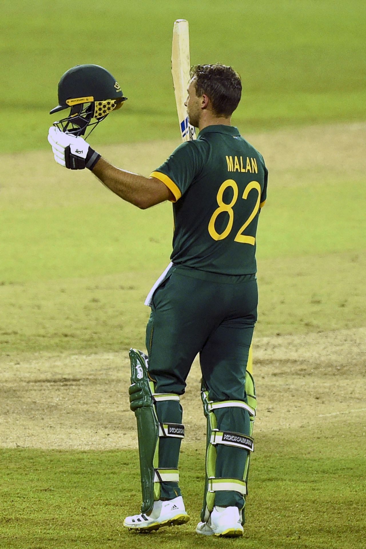 Janneman Malan brings up his century, Sri Lanka vs South Africa, 2nd ODI, Colombo, September 4, 2021