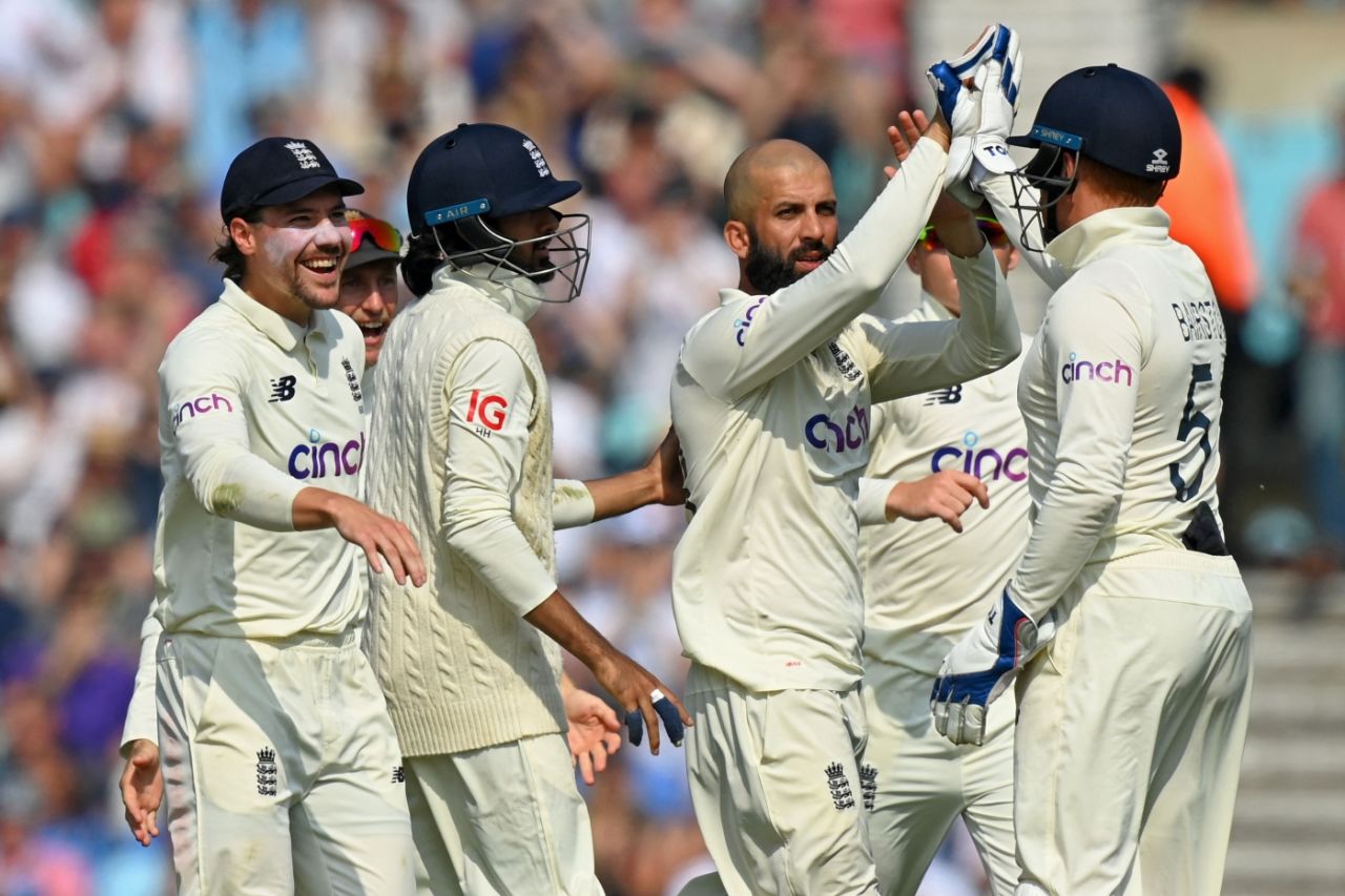 Moeen Ali claimed the big wicket of Virat Kohli, England vs India, 4th Test, The Oval, London, 4th day, September 5, 2021