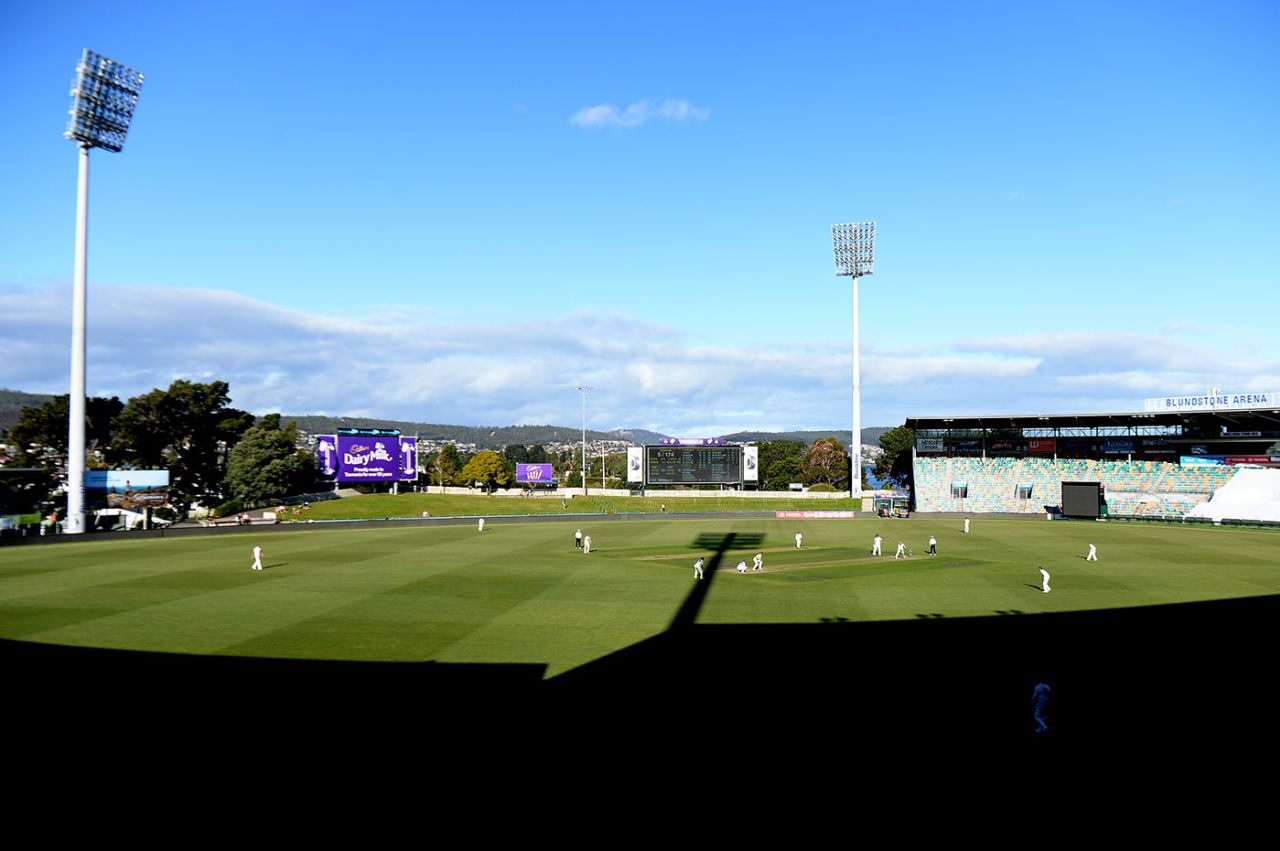 A view across Bellerive Oval, Tasmania vs New South Wales, Sheffield Shield, March 21, 2021