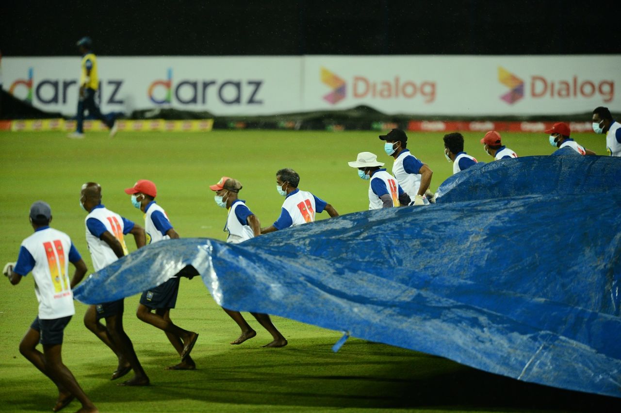Rain interrupted South Africa's chase, Sri Lanka vs South Africa, 3rd ODI, Colombo, September 7, 2021