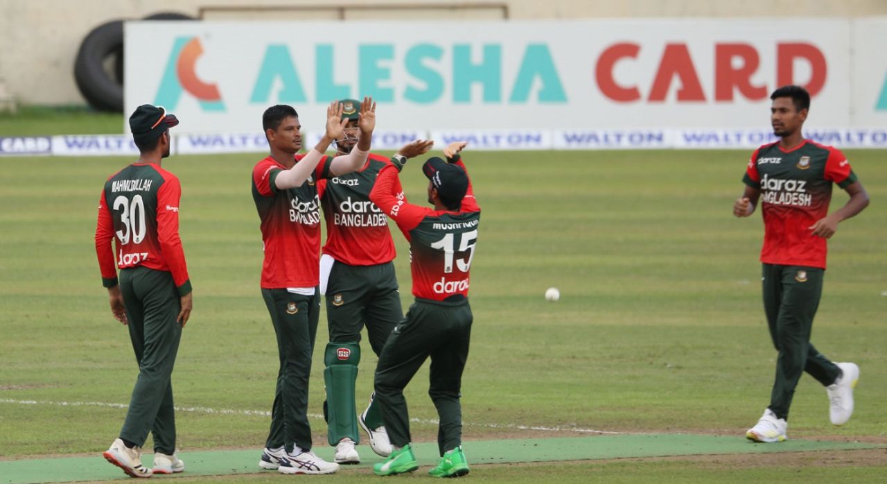 Nasum Ahmed ripped through New Zealand with turn and bounce, Bangladesh vs New Zealand, 4th T20I, Dhaka, September 8, 2021