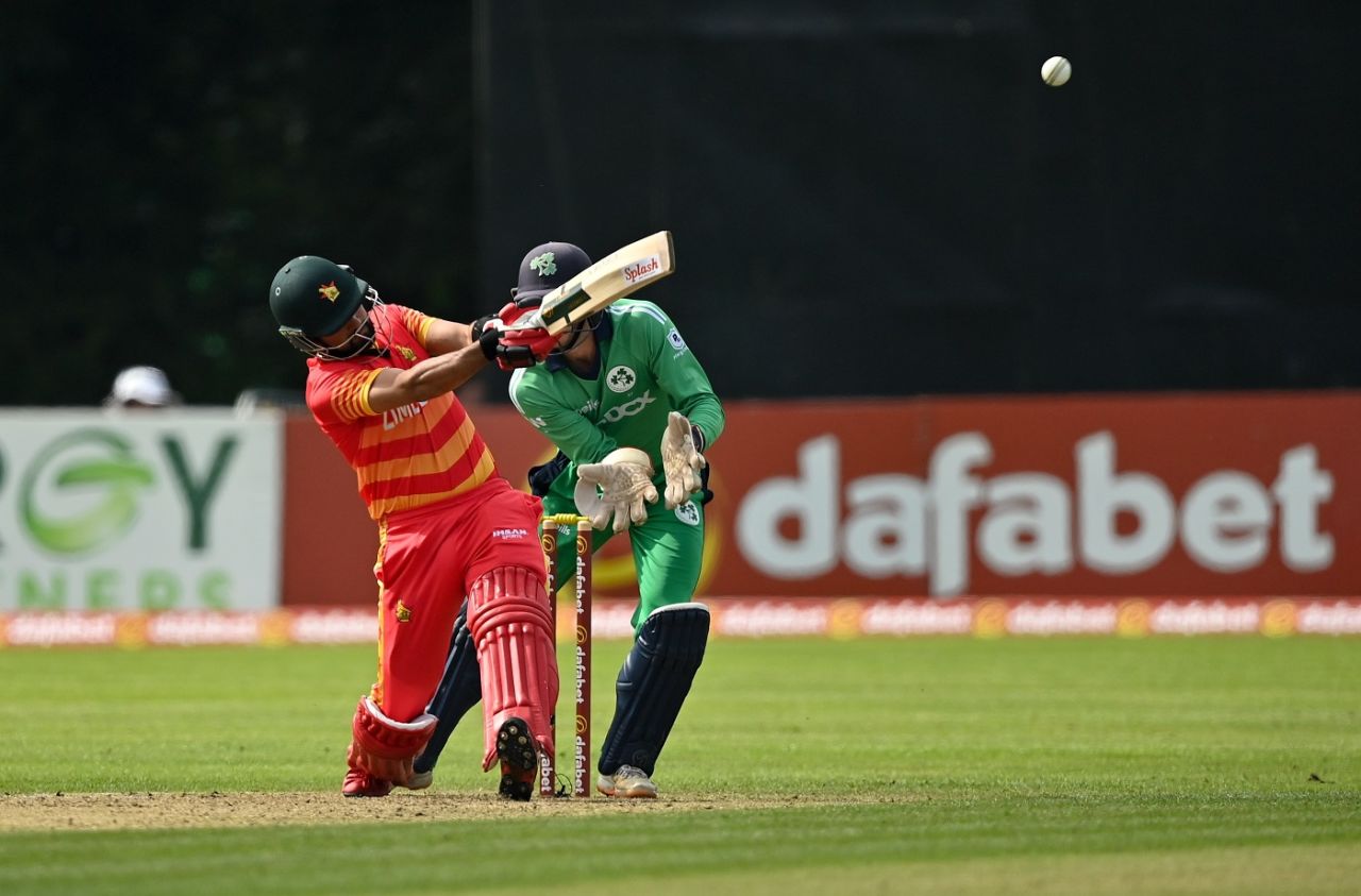 Sikandar Raza made a brisk start, Ireland vs Zimbabwe, 1st ODI, Belfast, September 8, 2021