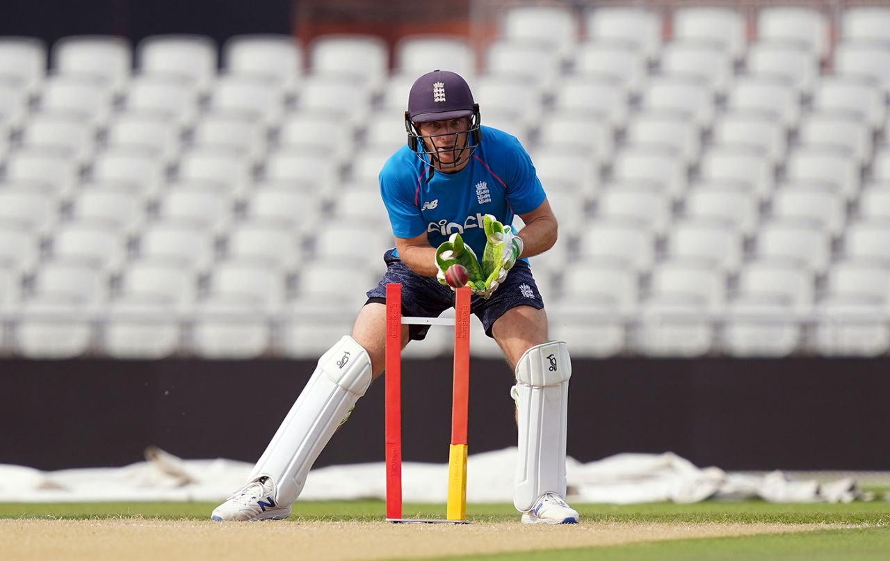 Jos Buttler returned to England duty after the birth of his child, Old Trafford, September 8, 2021