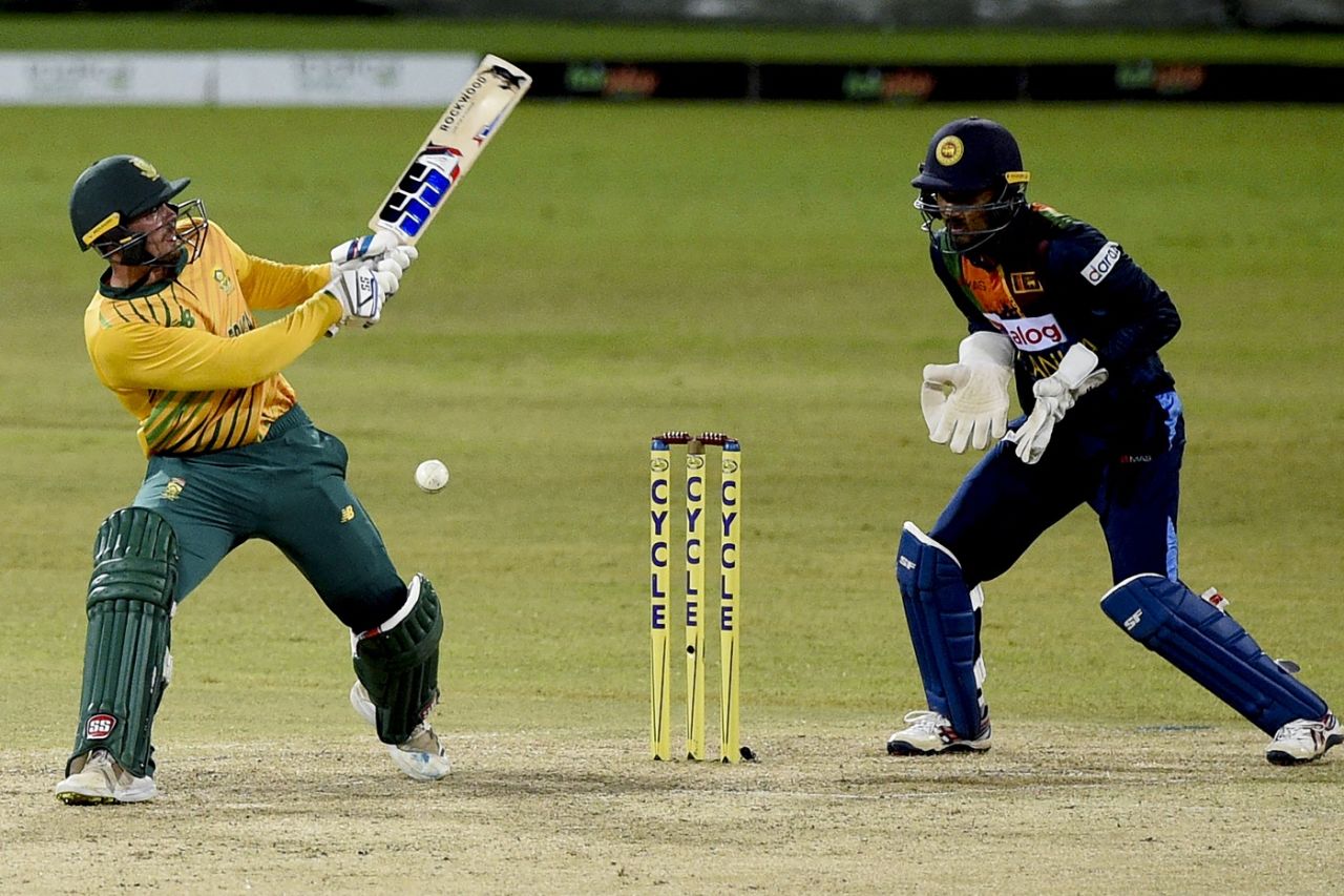 Quinton de Kock gets innovative with his strokeplay, Sri Lanka vs South Africa, 1st T20I, Colombo, September 10, 2021