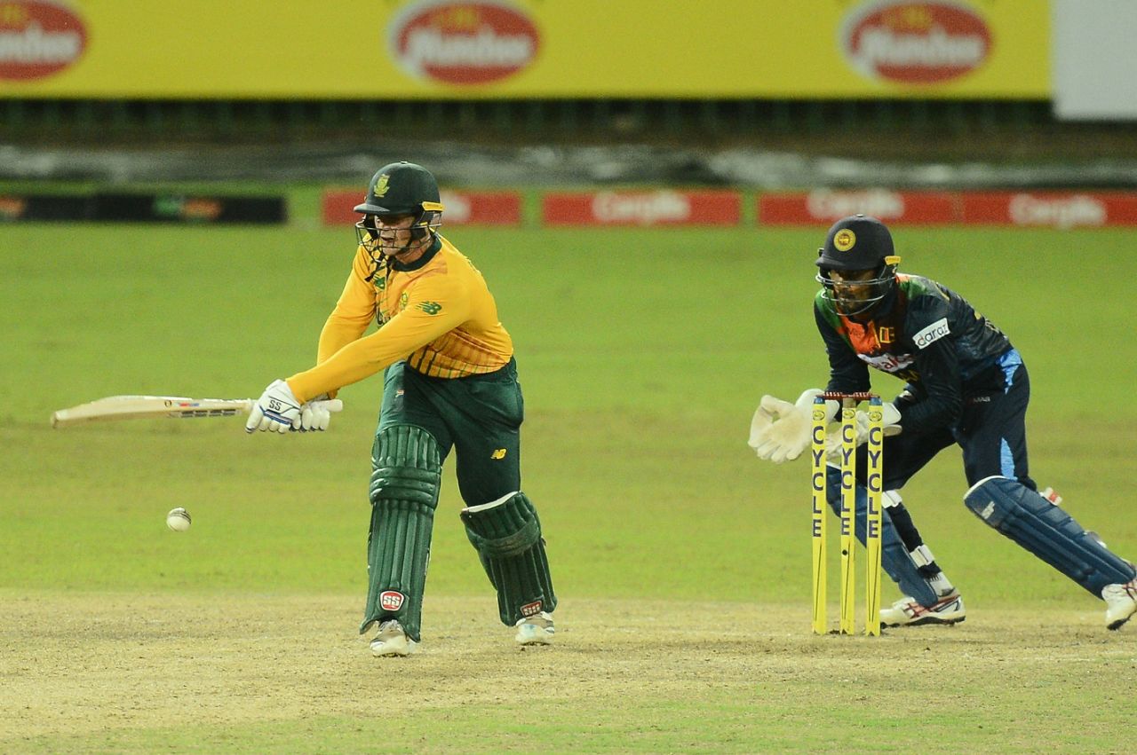 Quinton de Kock swats one away, Sri Lanka vs South Africa, 3rd T20I, Colombo, September 14, 2021