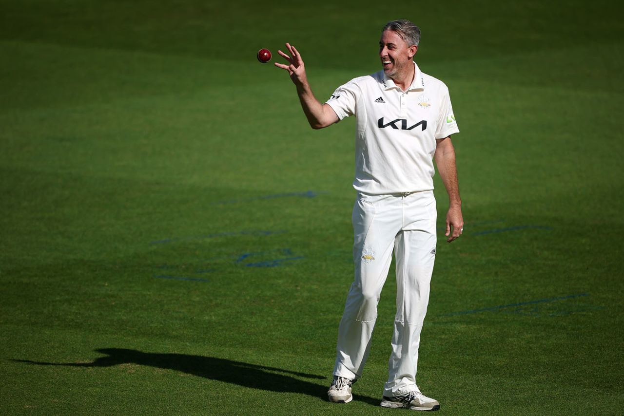 Rikki Clarke was playing the final first-class game of his career, Surrey vs Glamorgan, County Championship, The Oval, September 21, 2021