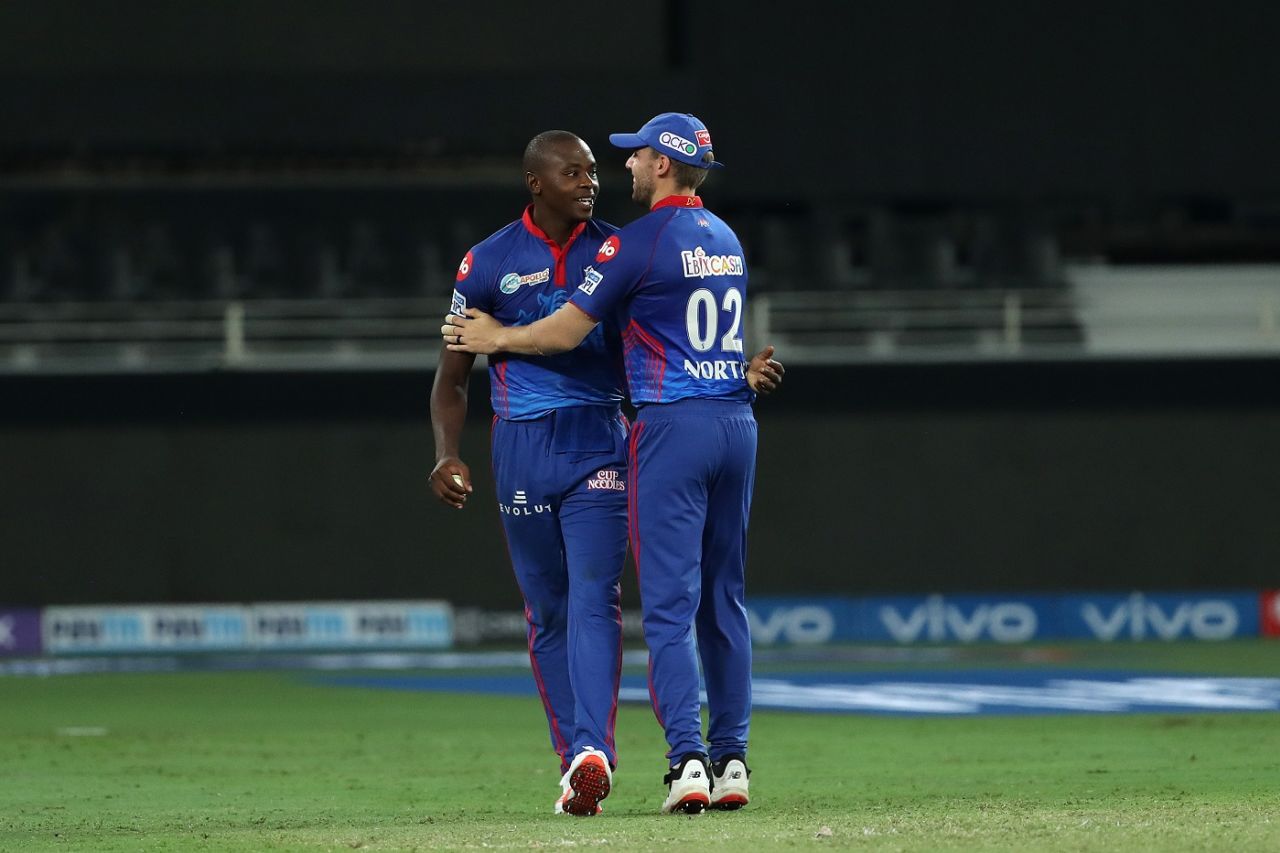 Anrich Nortje and Kagiso Rabada combined to rattle Sunrisers Hyderabad, Delhi Capitals vs Sunrisers Hyderabad, 33rd match, IPL 2021, Dubai, September 22, 2021
