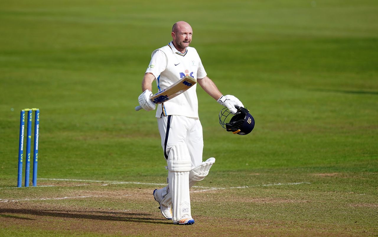 Adam Lyth ended his lean patch with a hundred, Nottinghamshire vs Yorkshire, Trent Bridge, County Championship Division One, September 23, 2021