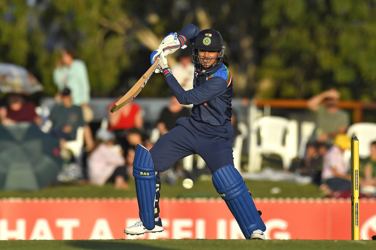Smriti Mandhana posted her highest score of the year - 86 - with a flury of fours, Australia Women vs India Women, 2nd ODI, Mackay, September 24, 2021