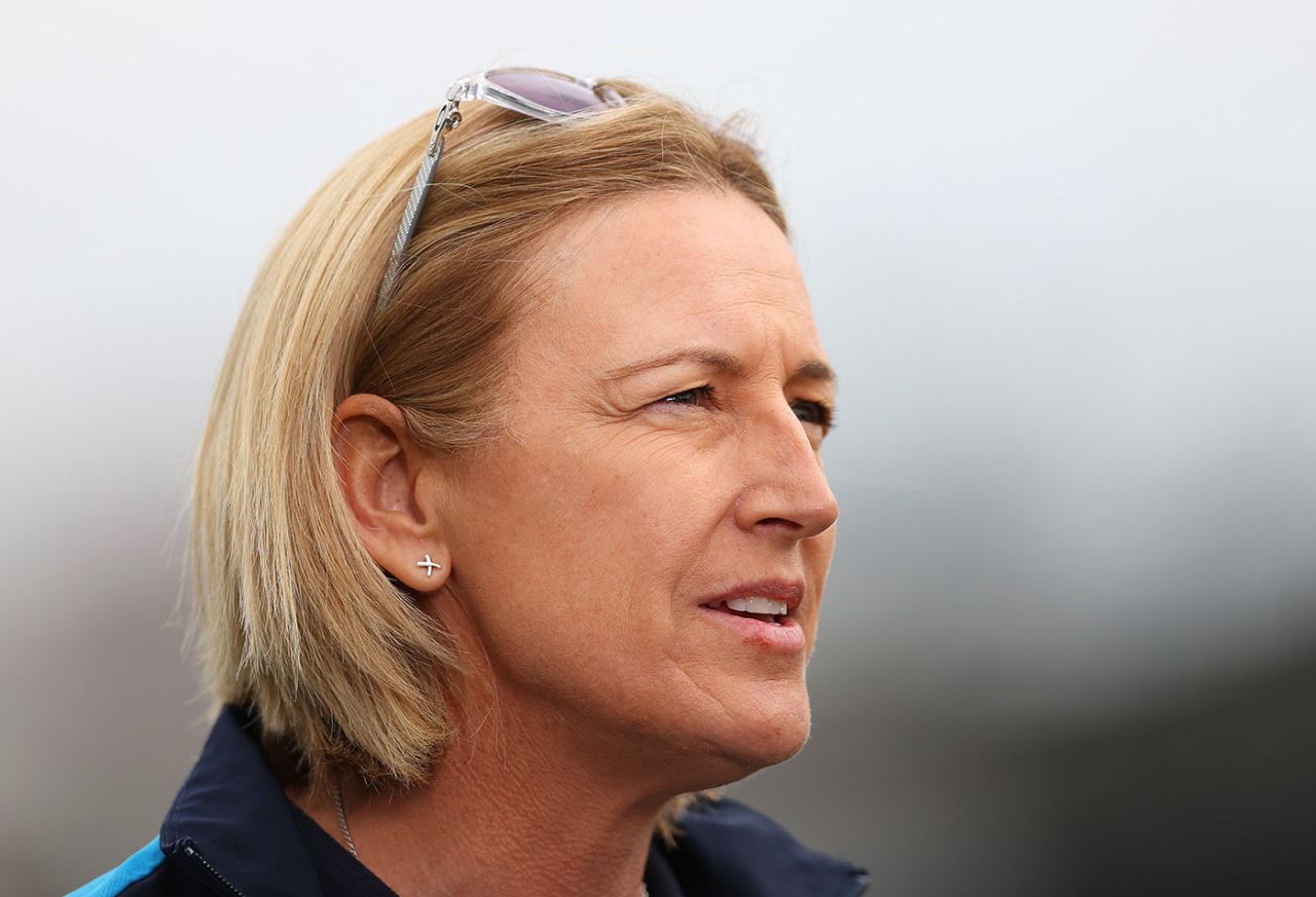 Lisa Keightley speaks to the media prior, New Zealand tour of England, Chelmsford, September 01, 2021