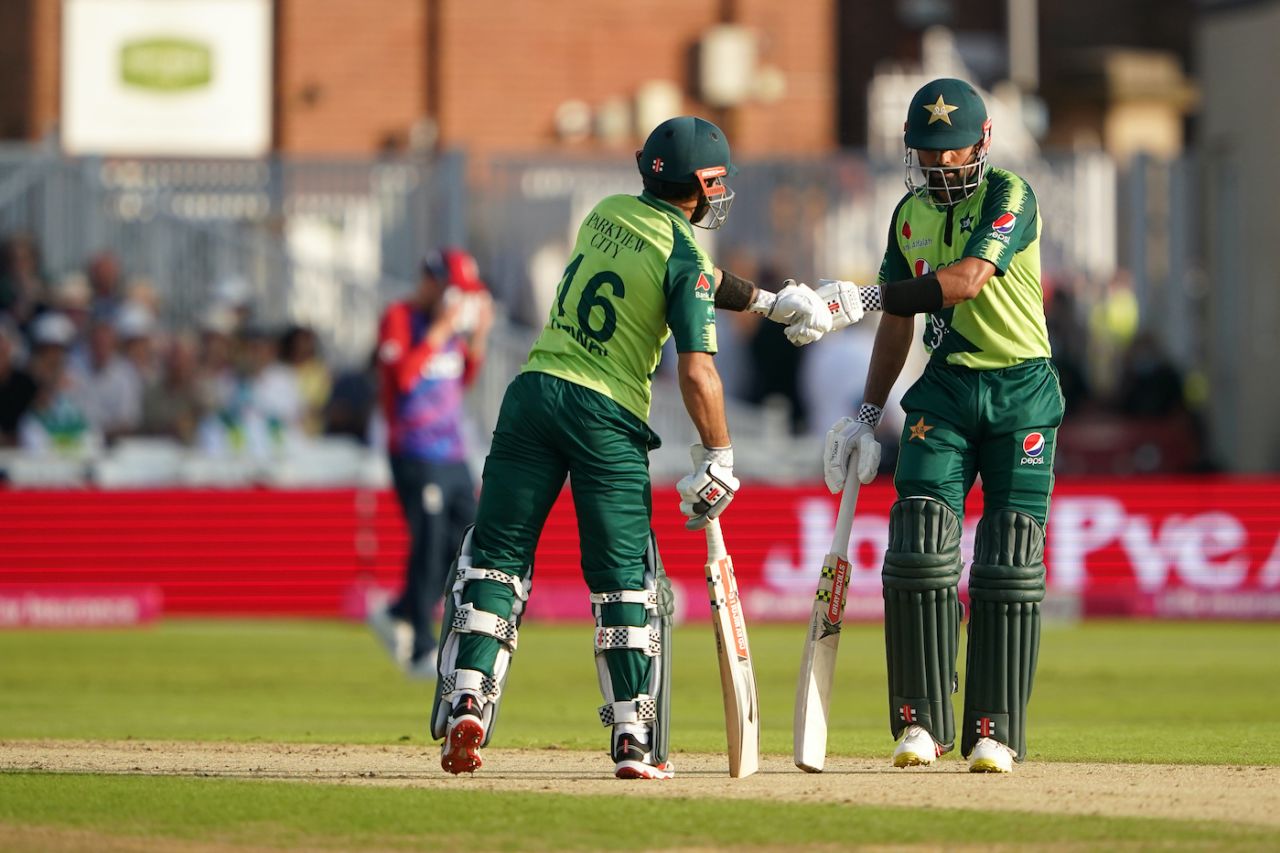 Mohammad Rizwan and Babar Azam both passed fifty, England vs Pakistan, Trent Bridge, 1st T20I, July 16, 2021