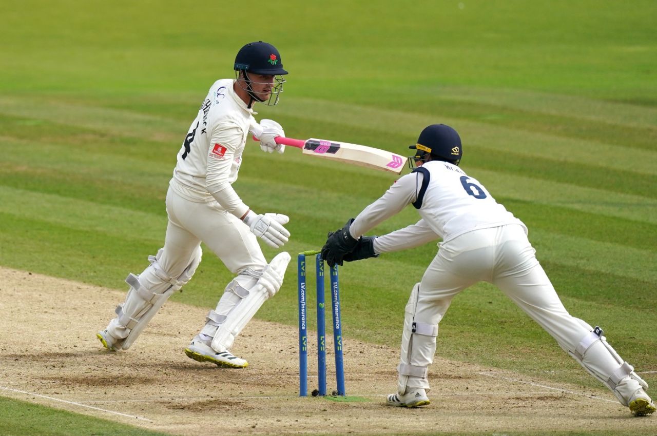 Jack Blatherwick was stumped as Lancashire slipped to defeat, Warwickshire vs Lancashire, Bob Willis Trophy final, Lord's, 4th day, October 1, 2021