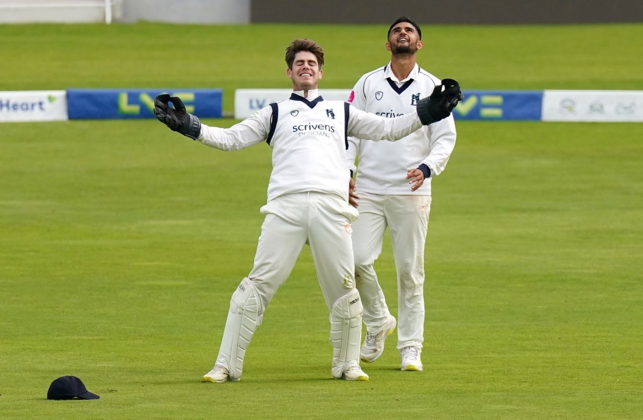Michael Burgess claimed the catch that sealed the Bob Willis Trophy, Warwickshire vs Lancashire, Bob Willis Trophy final, Lord's, 4th day, October 1, 2021