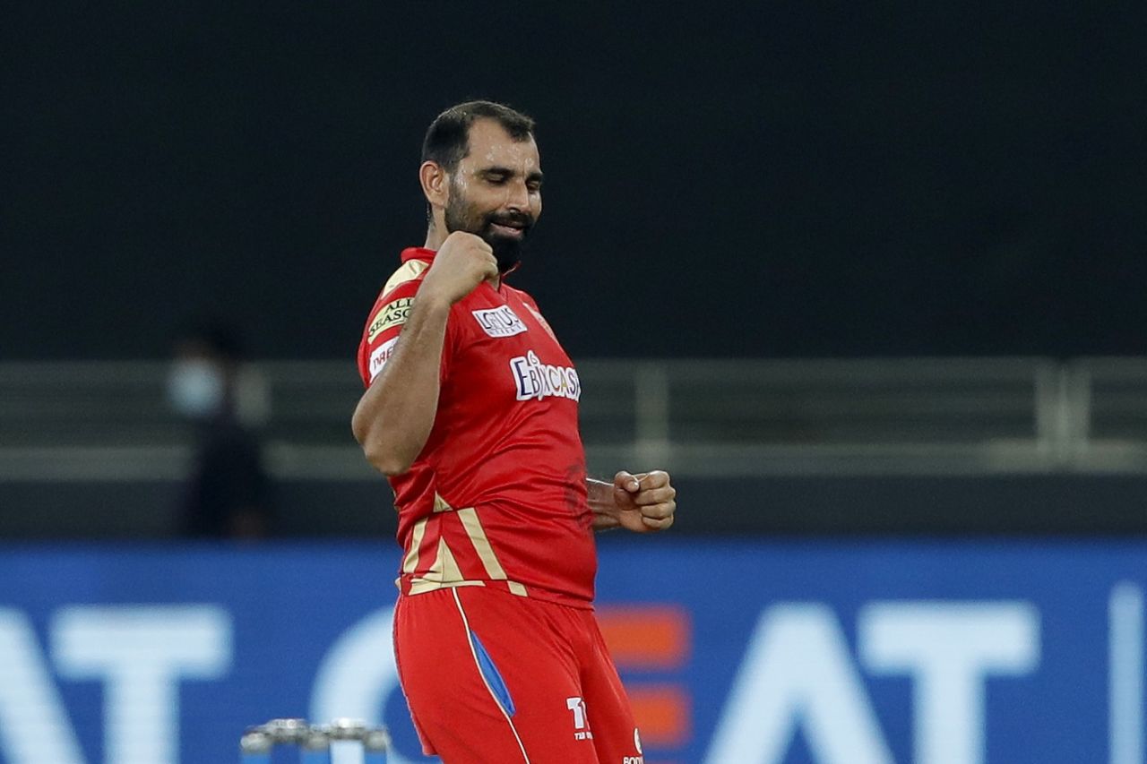 Mohammed Shami stepped up at the death once again, Kolkata Knight Riders vs Punjab Kings, IPL 2021, Dubai, October 1, 2021