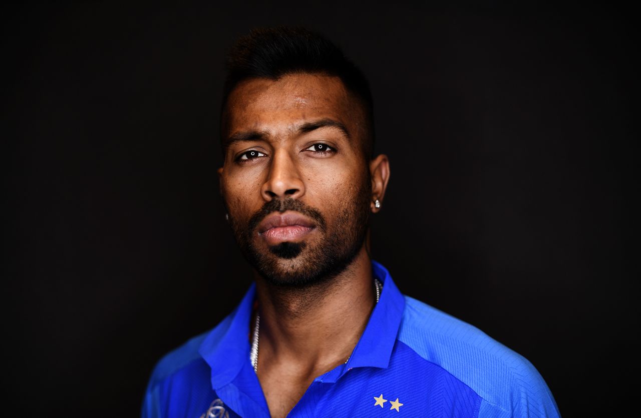 Hardik Pandya poses for a portrait, London, May 24, 2019