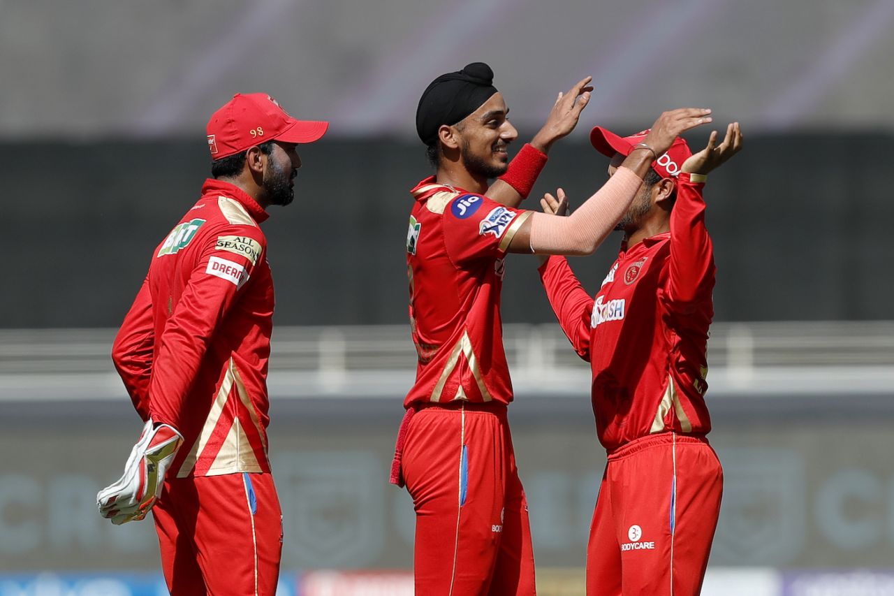 Arshdeep Singh got the first breakthrough, Chennai Super Kings vs Punjab Kings, IPL 2021, Dubai, October 7, 2021