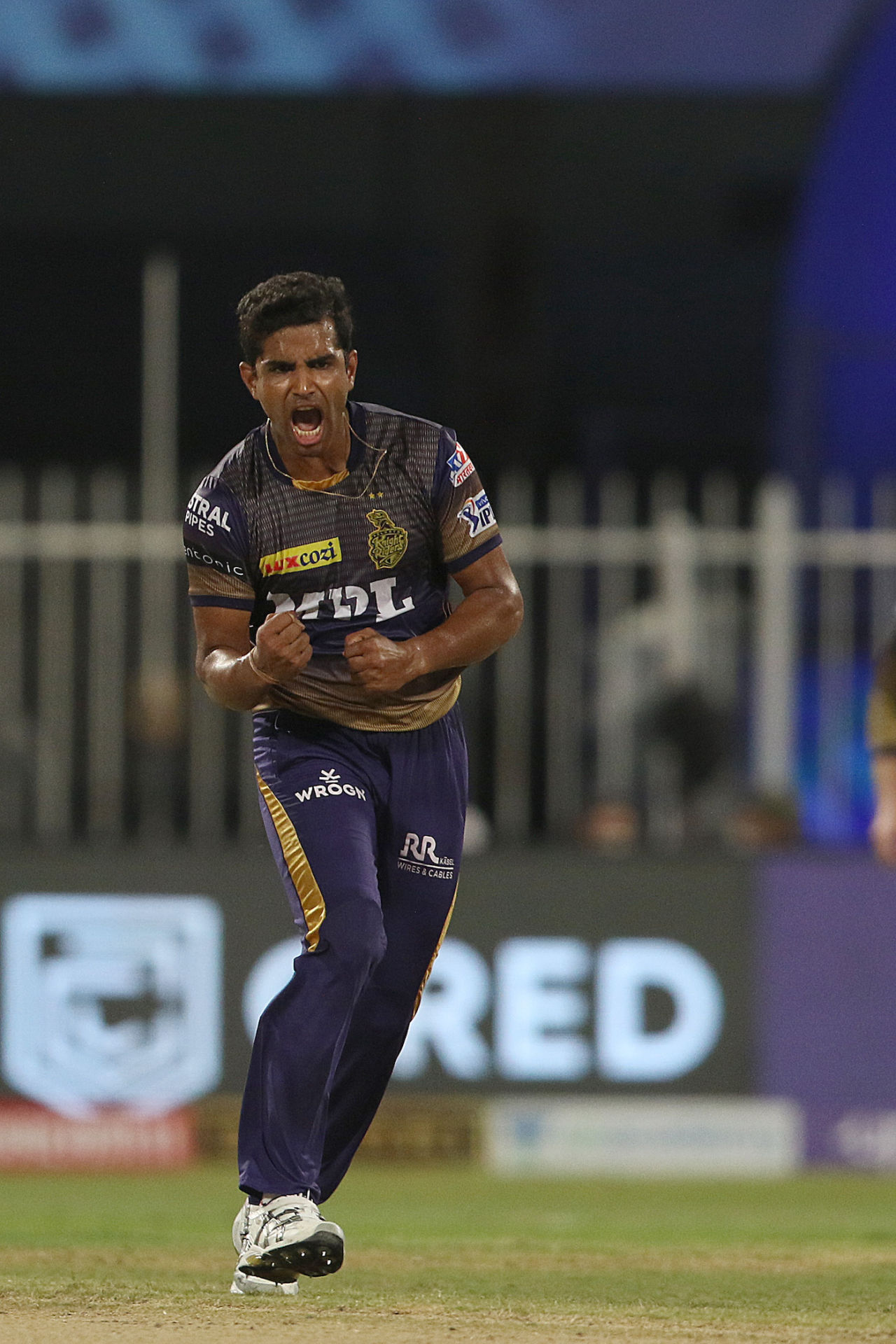 Shivam Mavi picked up two wickets in his second over, Kolkata Knight Riders vs Rajasthan Royals, IPL 2021, Sharjah, October 7, 2021