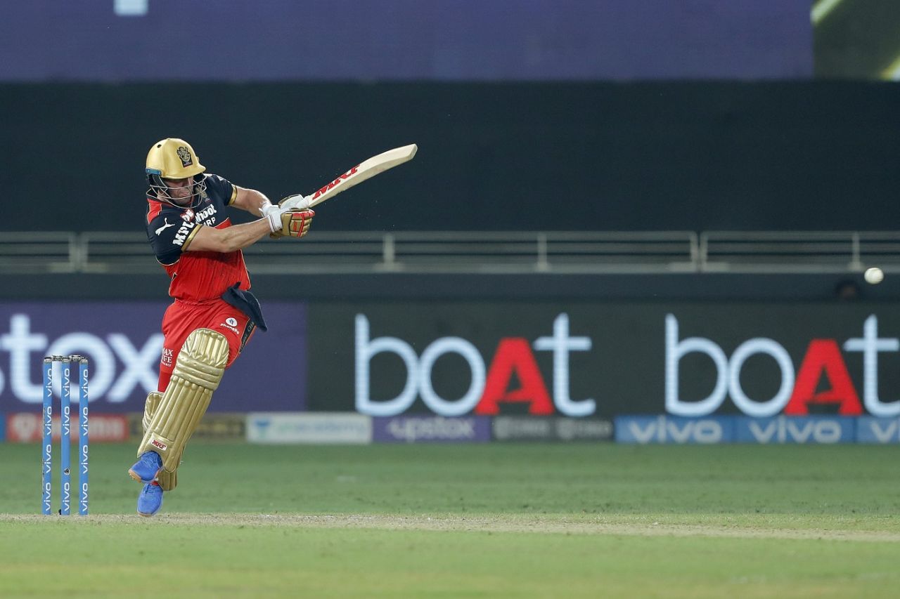 AB de Villiers pulls, Delhi Capitals vs Royal Challengers Bangalore, IPL 2021, Dubai, October 8, 2021