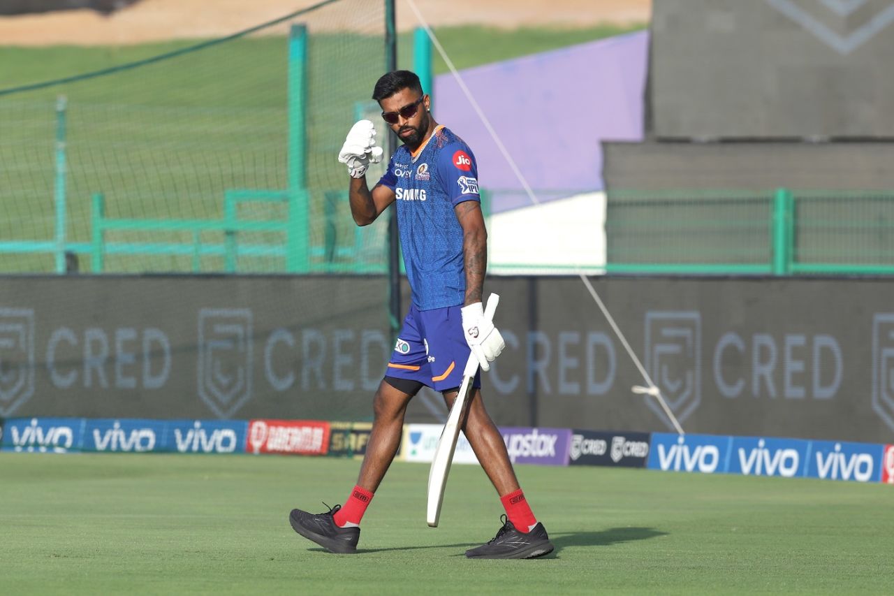 Hardik Pandya's season in IPL 2021 didn't go as well as expected, Sunrisers Hyderabad vs Mumbai Indians, IPL 2021, Abu Dhabi, October 8, 2021