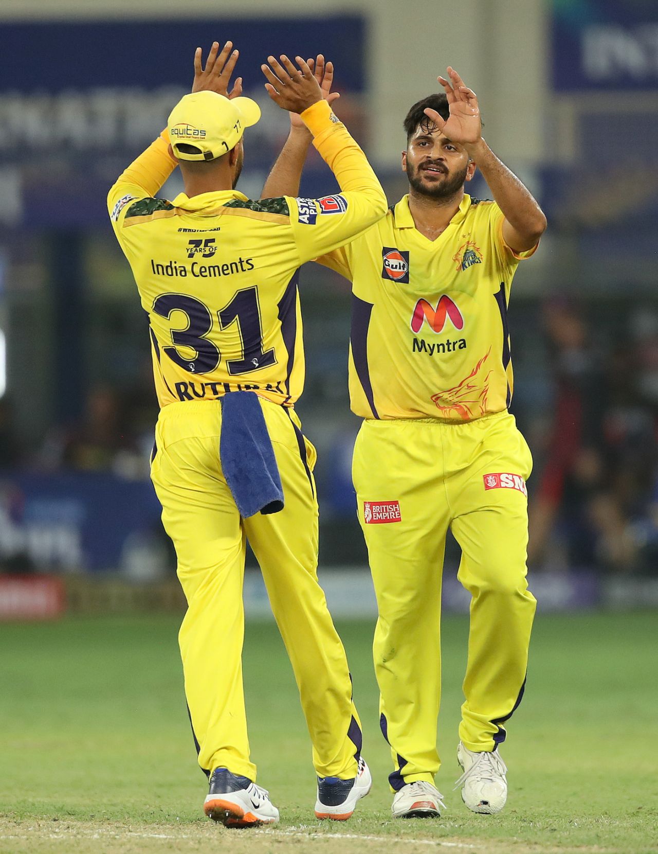 Shardul Thakur picked up two wickets in one over, Chennai Super Kings vs Kolkata Knight Riders, IPL 2021 final, Dubai, October 15, 2021