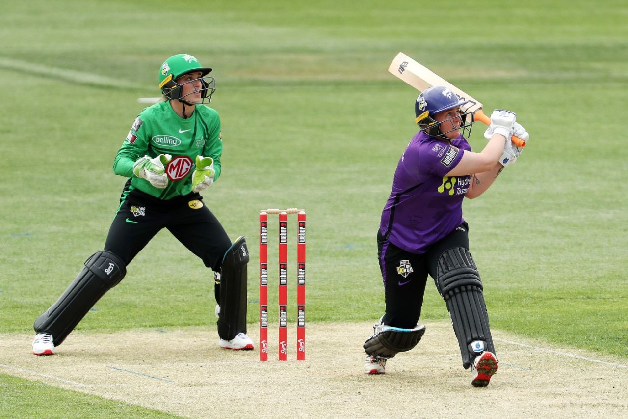 Rachel Priest's 107* was the fourth-highest score in WBBL history, Hobart Hurricanes vs Melbourne Stars, WBBL, Hobart, October 19, 2021