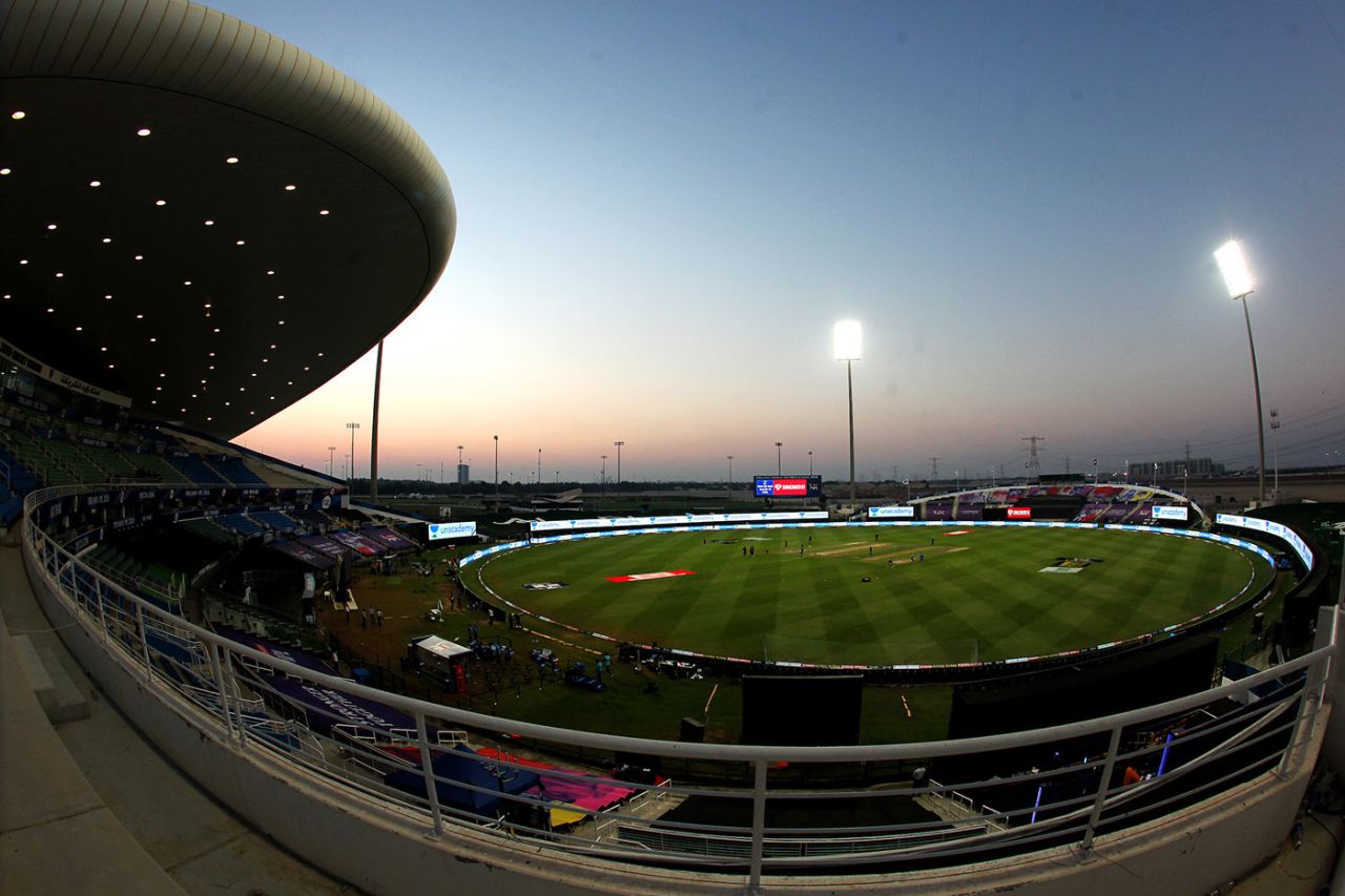 A general view of the Sheikh Zayed Stadium in Abu Dhabi, Delhi Capitals vs Royal Challengers Bangalore, IPL 2020, Abu Dhabi, November 2, 2020