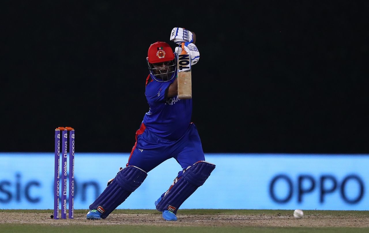 Mohammad Shahzad was back among the runs, Afghanistan vs West Indies, T20 World Cup warm-up, Dubai, October 20, 2021