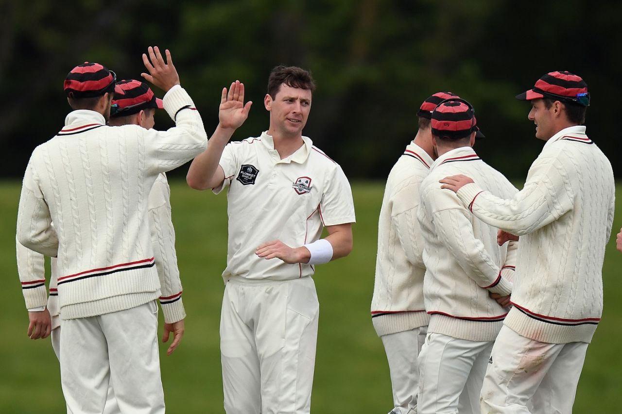 Matt Henry starred with four wickets, Canterbury vs Central Districts, Plunket Shield, Christchurch, October 23, 2021
